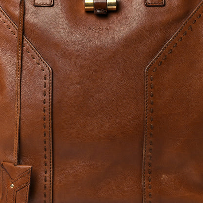 Saint Laurent Calfskin Oversized Muse Brown 7 of 13