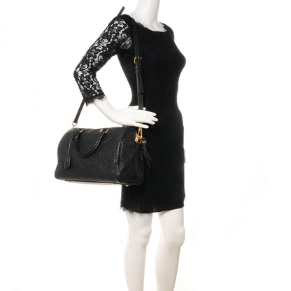 Louis Vuitton Empreinte Speedy Bandouliere 30 Black 2 of 7