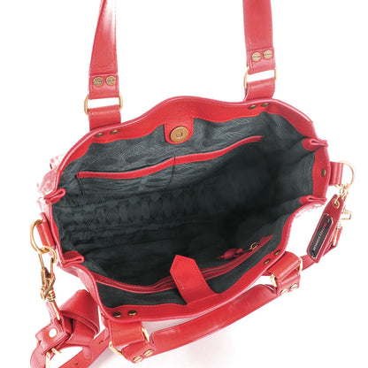 Proenza Schouler Lambskin PS1 Tote Bright Red 5 of 9