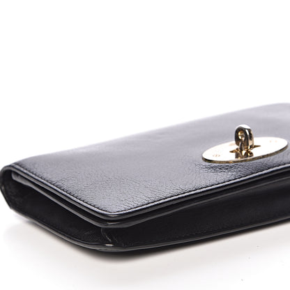 Mulberry Grainy Print Bayswater Clutch Wallet Black 8 of 13
