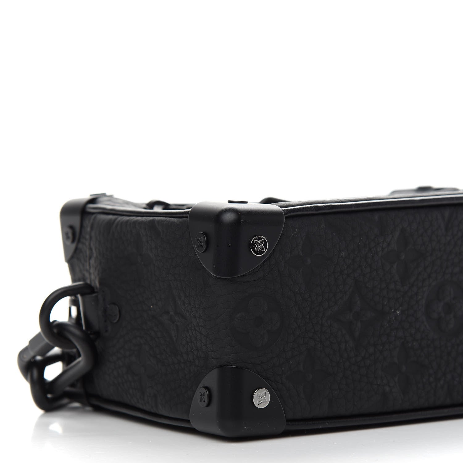 Louis Vuitton Taurillon Monogram Mini Soft Trunk Black 7 of 9