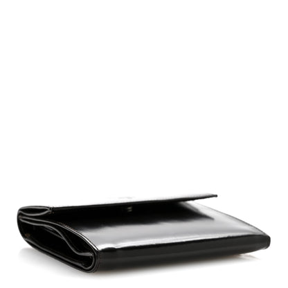 Prada Spazzolato Tri-Fold Compact Wallet Ebano 4 of 15