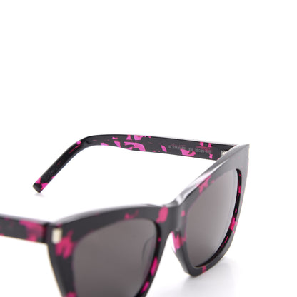 Saint Laurent New Wave SL214 Kate Cat Eye Sunglasses Pink Black 6 of 7