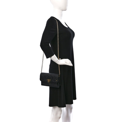 Louis Vuitton Empreinte Vavin Chain Wallet Black 2 of 11