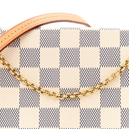 Louis Vuitton Damier Azur Favorite MM 9 of 11