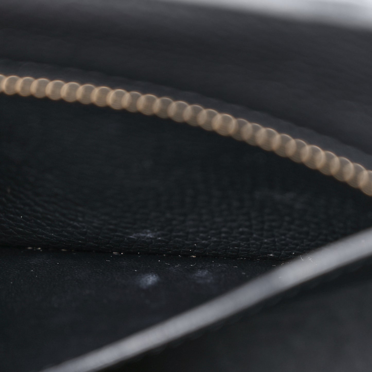 Grained Calfskin Neo Classic Gold Hardware Mini City Black