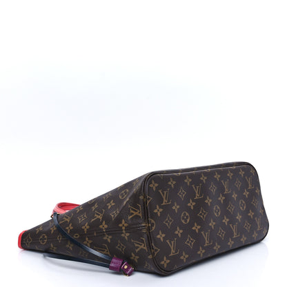 Louis Vuitton Monogram Totem Neo Neverfull MM Flamingo 5 of 11