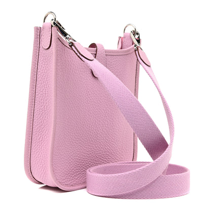 Hermes Taurillon Clemence Evelyne TPM Mauve Sylvestre 3 of 11