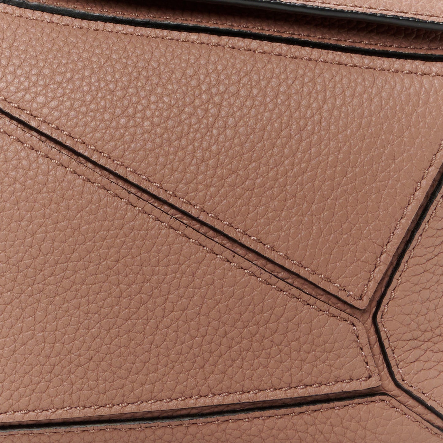 Calfskin Mini Puzzle Bag Dark Blush