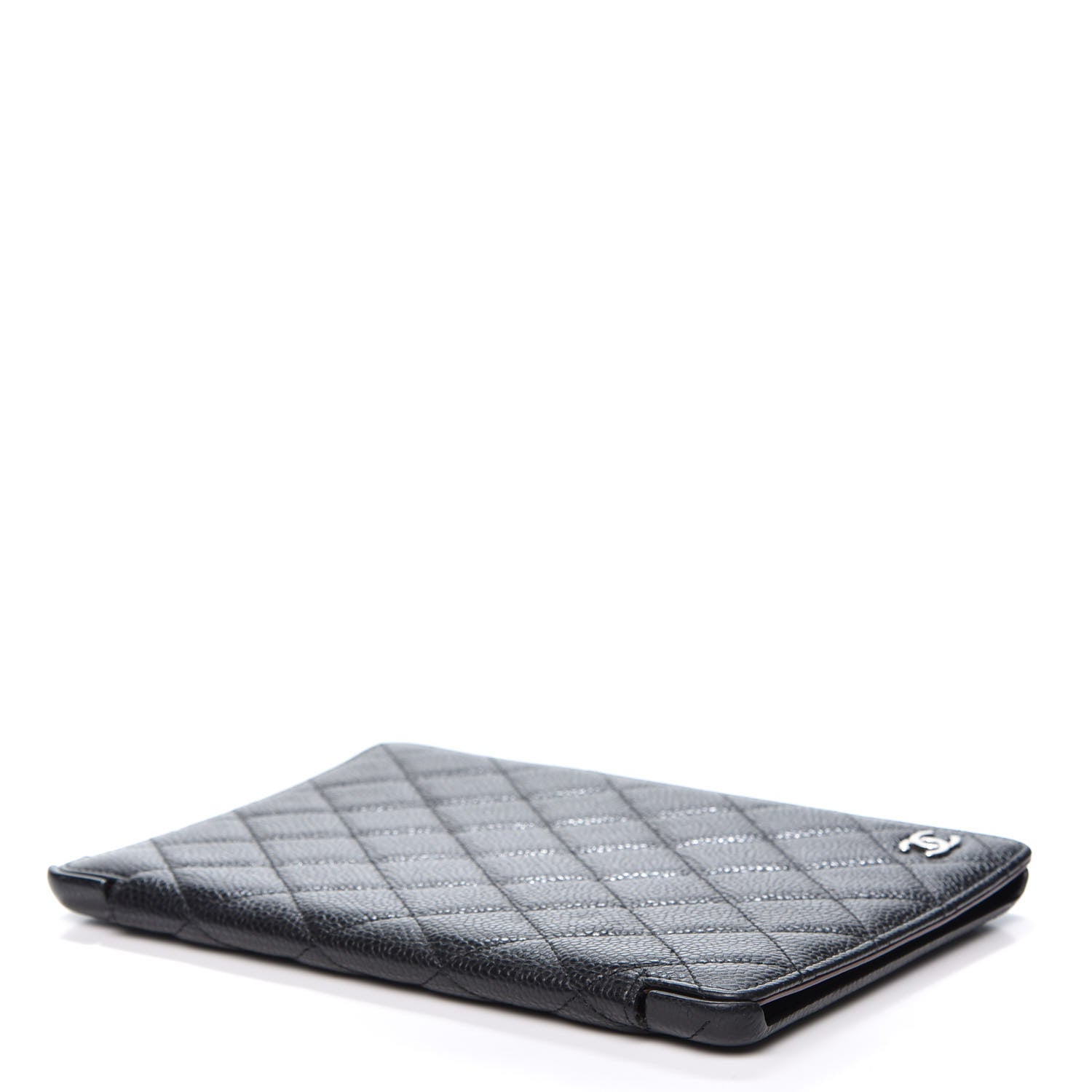 Chanel Caviar Quilted iPad Mini Case Black 3 of 10