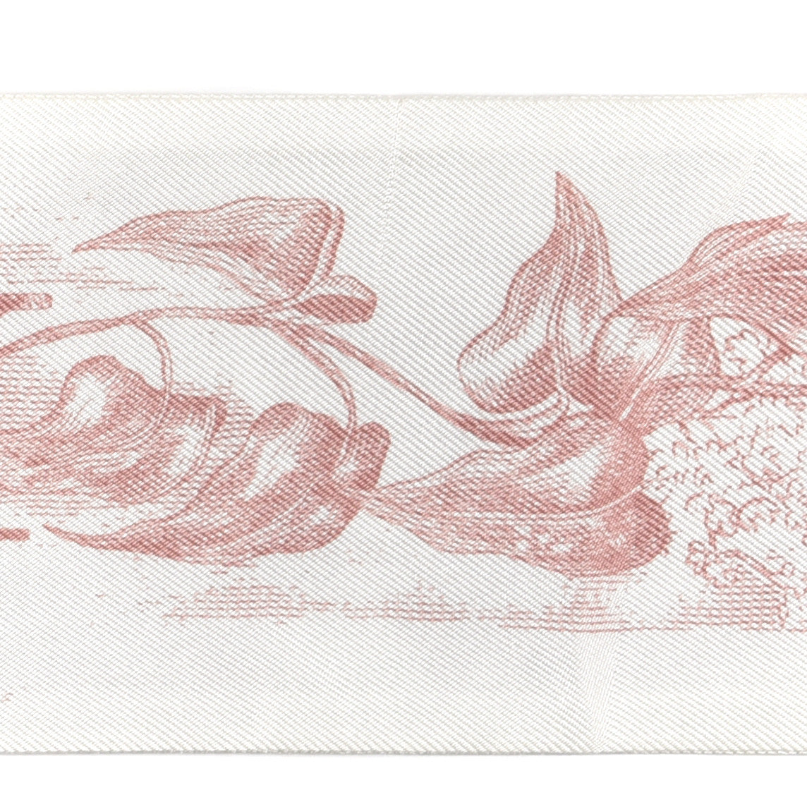 Silk Toile De Jouy Mitzah Scarf Pink