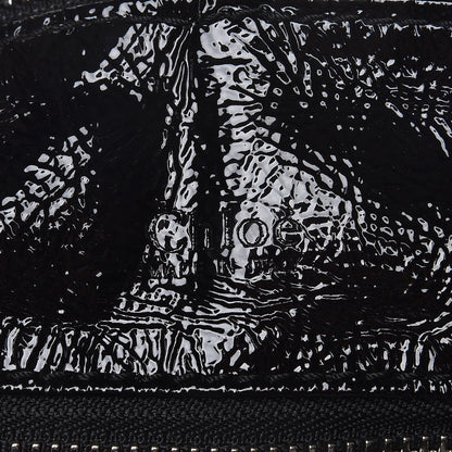 Chloe Crinkled Patent Betty Hobo Black 6 of 15