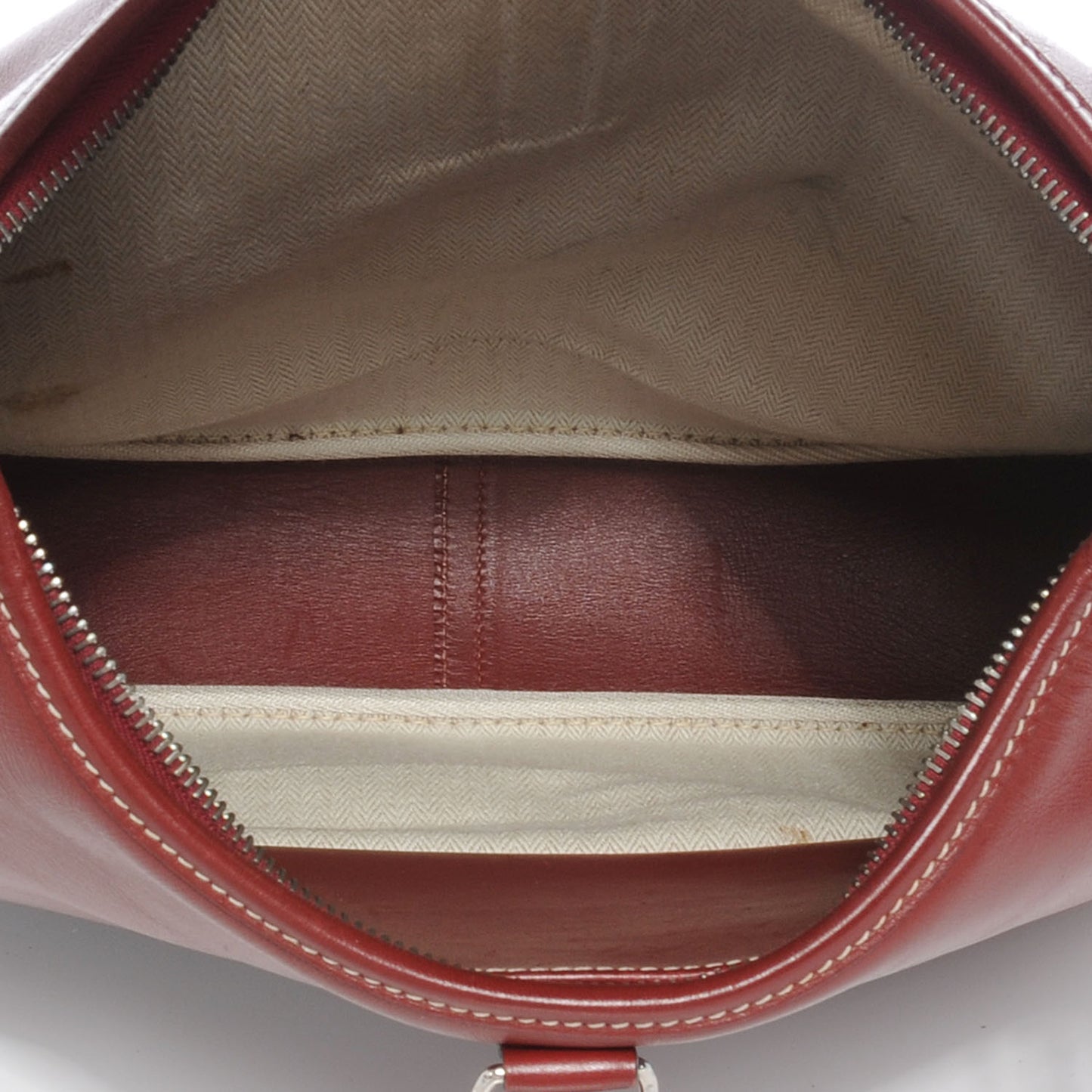 Box Leather Trim 35 Rouge H