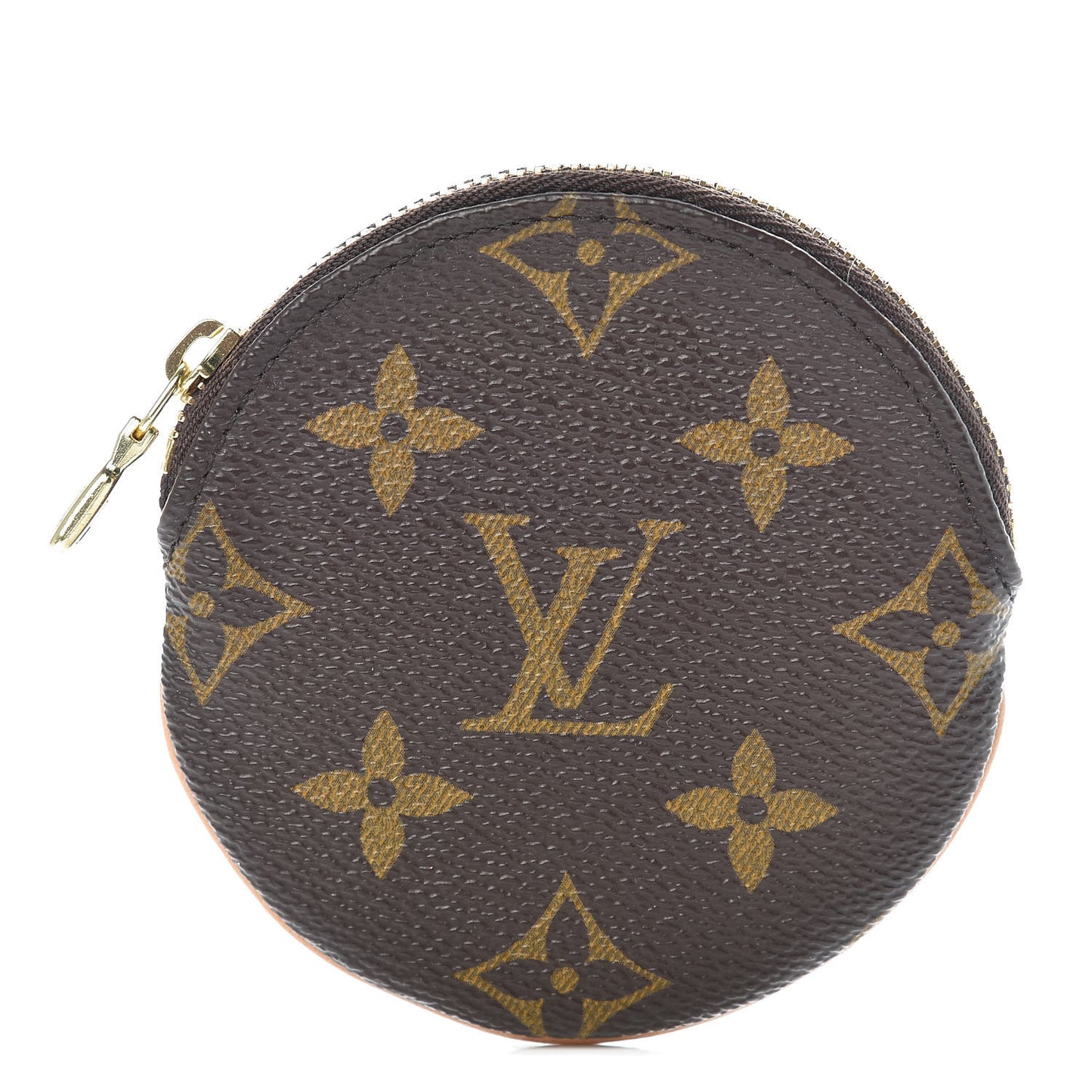 Monogram Round Coin Purse