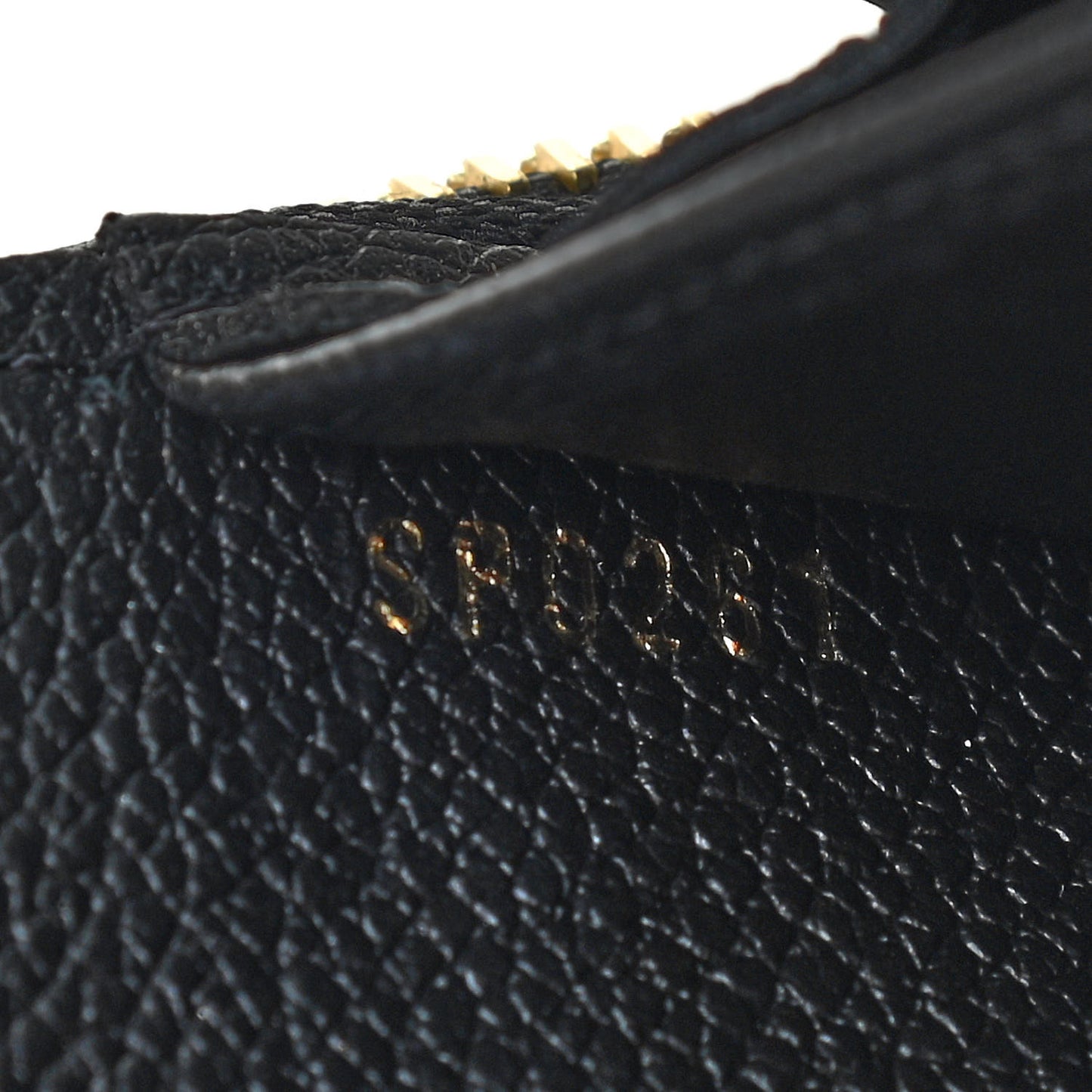 Empreinte Monogram Giant Zippy Wallet Black Beige