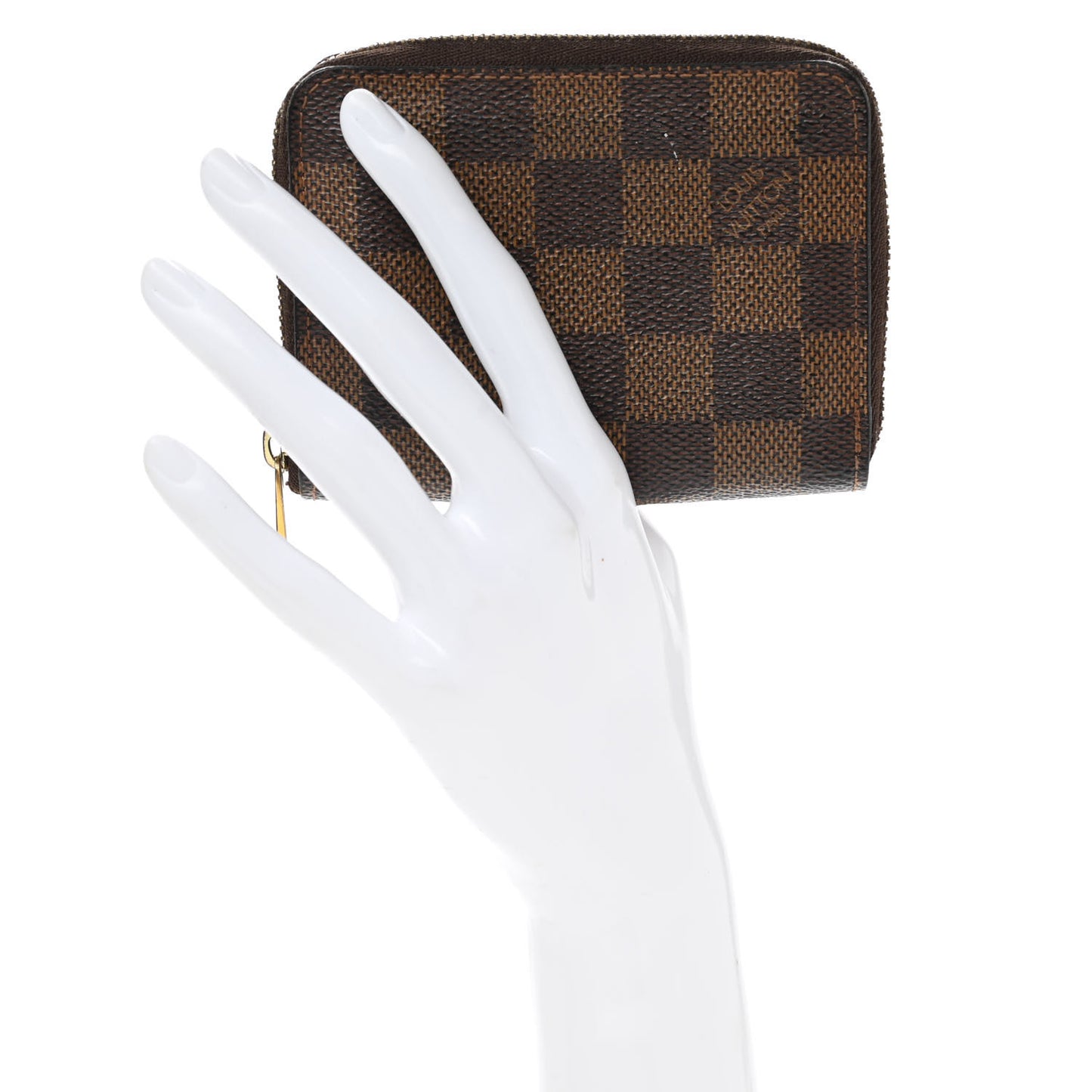 Damier Ebene Zippy Coin Purse