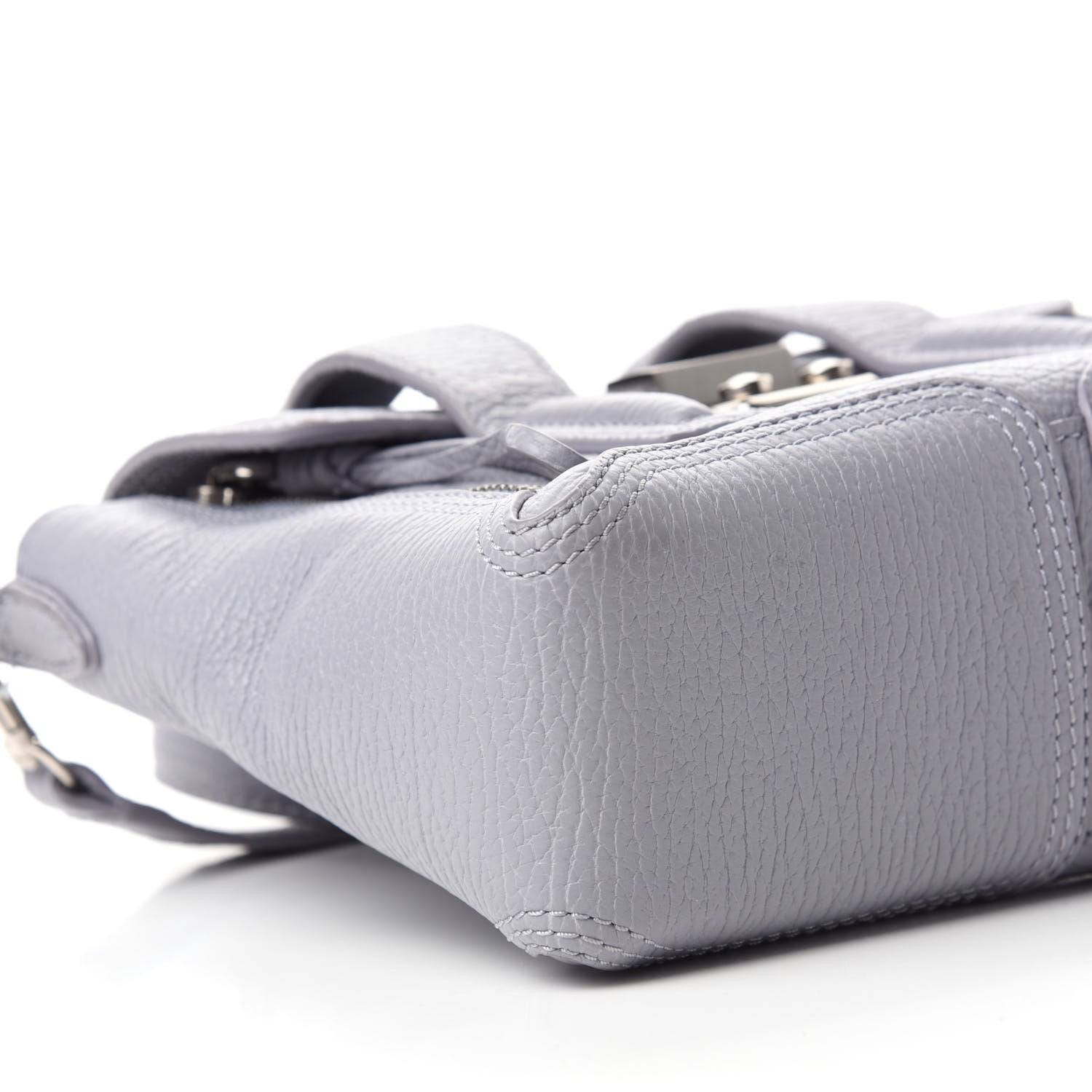 3.1 Phillip Lim Textured Calfskin Mini Pashli Satchel Light Blue 6 of 11