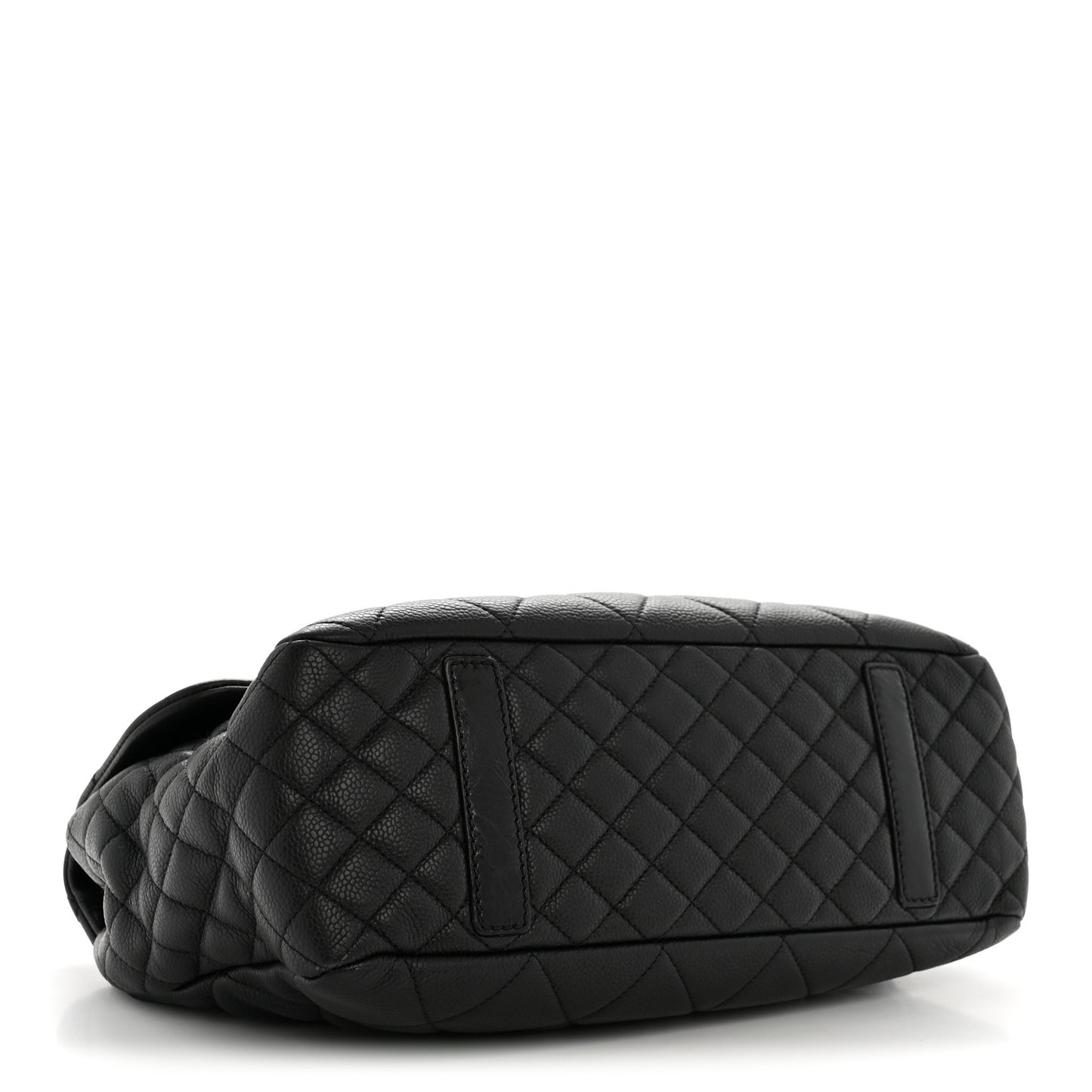 Caviar Quilted Coco Casual Flap Black