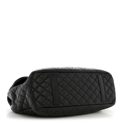 Chanel Caviar Quilted Coco Casual Flap Black 4 of 14