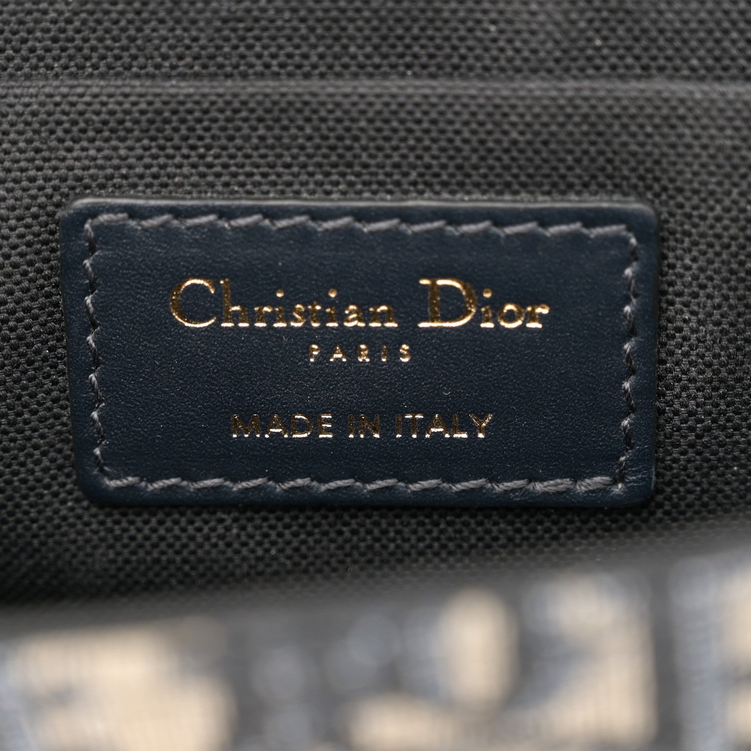 Christian Dior Oblique 30 Montaigne Box Bag Blue 6 of 11
