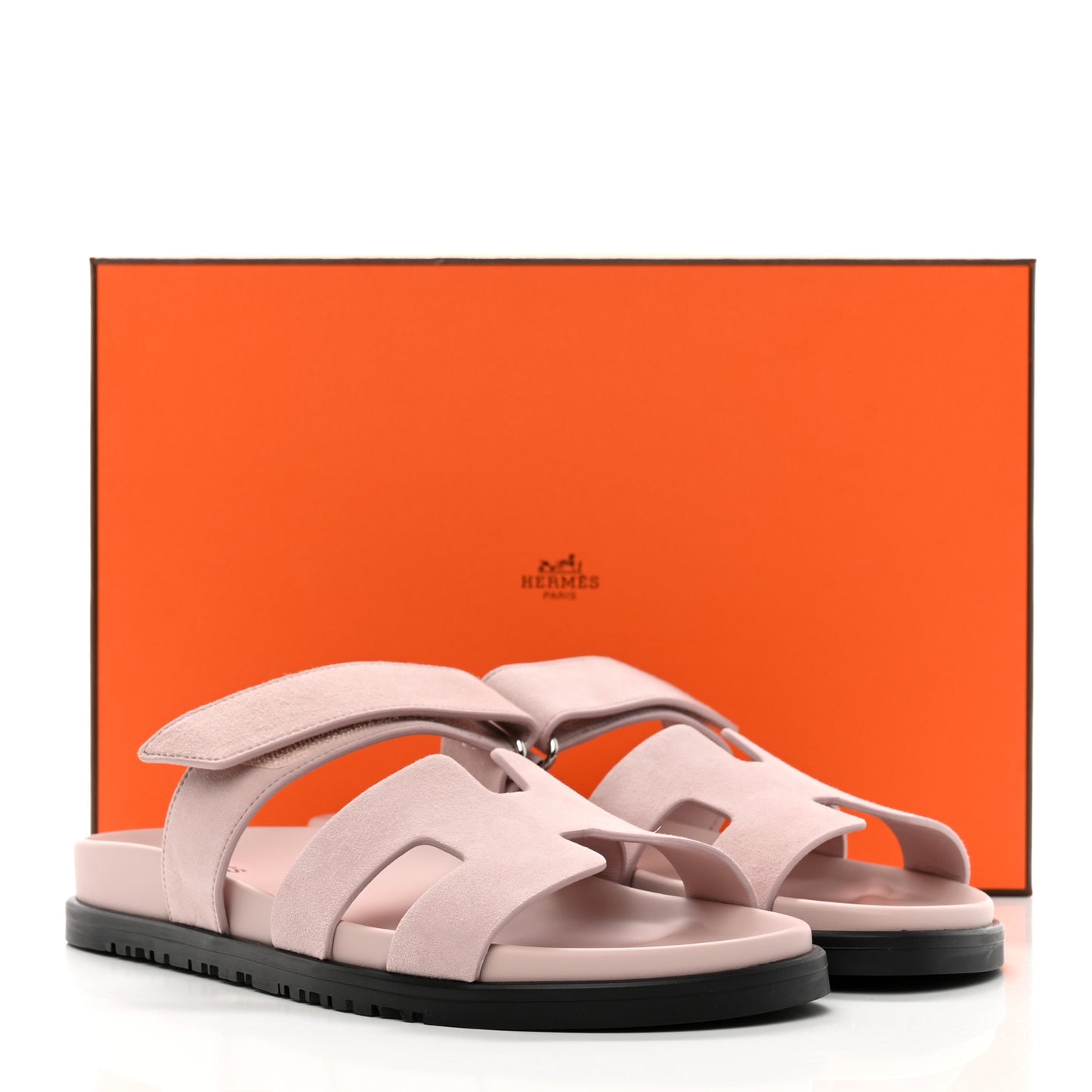 Suede Goatskin Womens Chypre Sandals 38 Rose Porcelaine