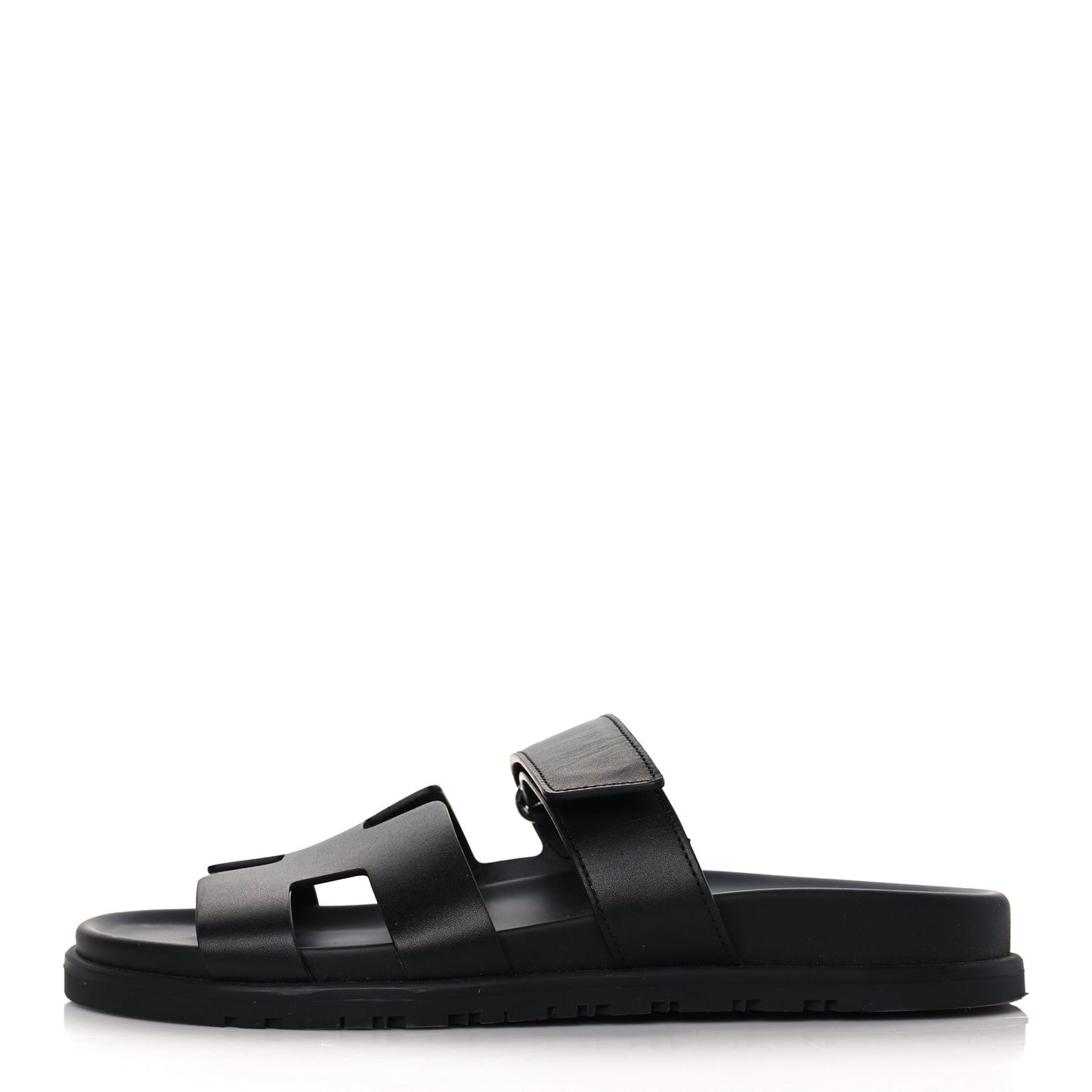 Calfskin Womens Chypre Sandals 39 Black