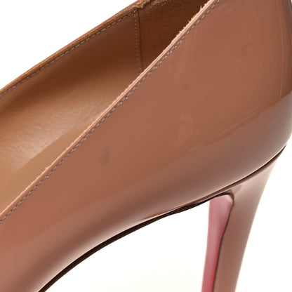 Christian Louboutin Patent Simple 100 Pumps 37 Nude 8 of 9