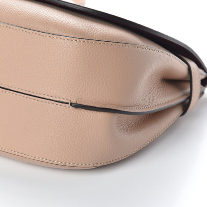 Mulberry Small Classic Grain Calfskin Amberley Satchel Rosewater 9 of 9