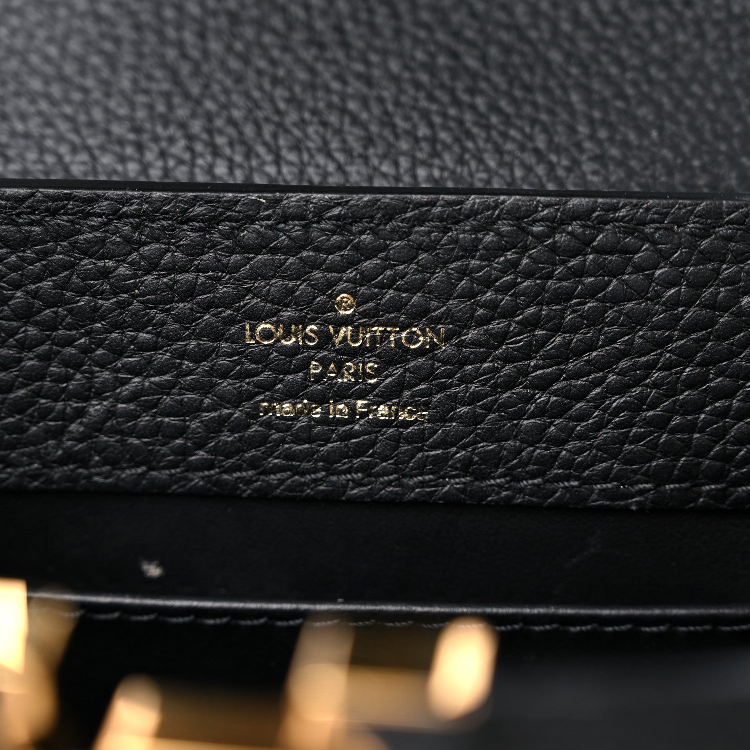 Louis Vuitton Taurillon Snakeskin Mini Capucines Black 5 of 12