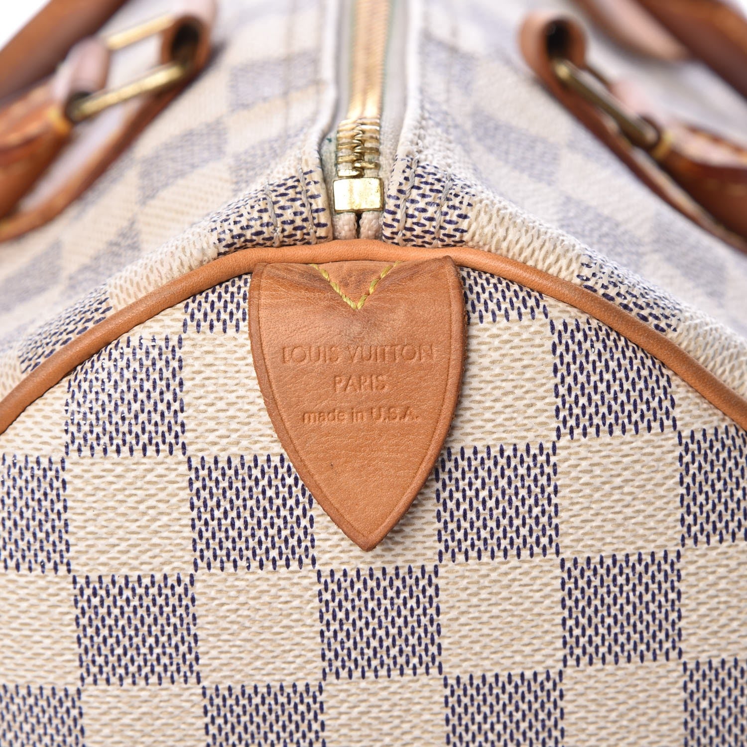 Louis Vuitton Damier Azur Speedy 30 6 of 19