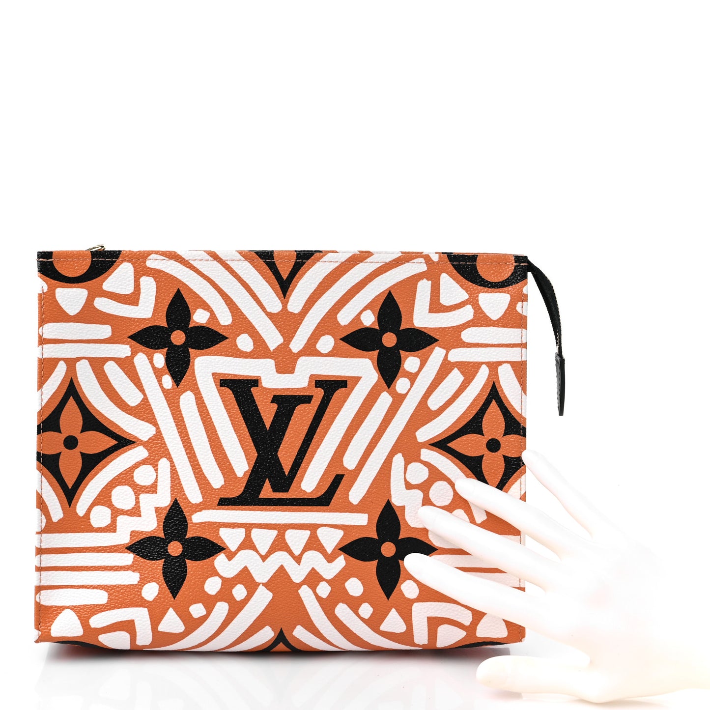 Monogram Giant Crafty Pochette Toiletry 26 Creme Caramel