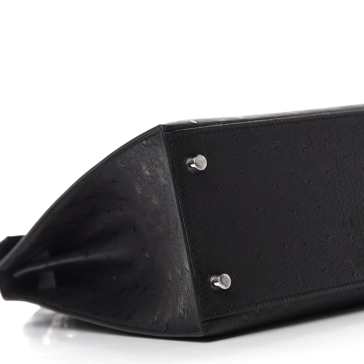 Ostrich Kelly Sellier 28 Black