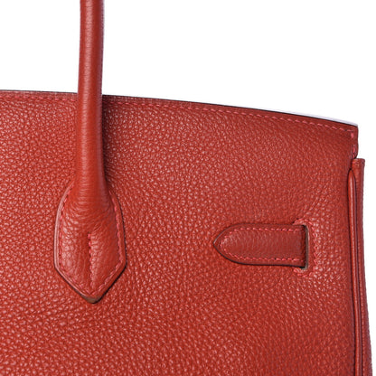 Hermes Togo Birkin 35 Brique 9 of 38