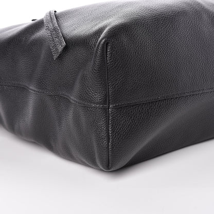 Prada Vitello Daino Shopping Tote Black 5 of 10