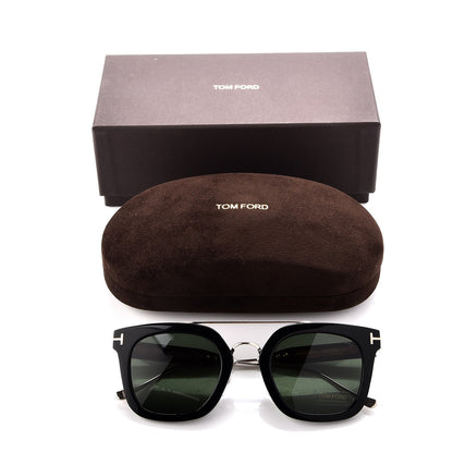 Tom Ford Alex Squared Sunglasses TF541 Black 8 of 8