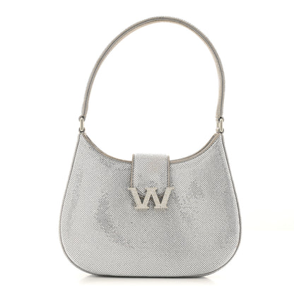 Alexander Wang Mesh Crystal Rhinestone Small Legacy Hobo Alloy 1 of 13