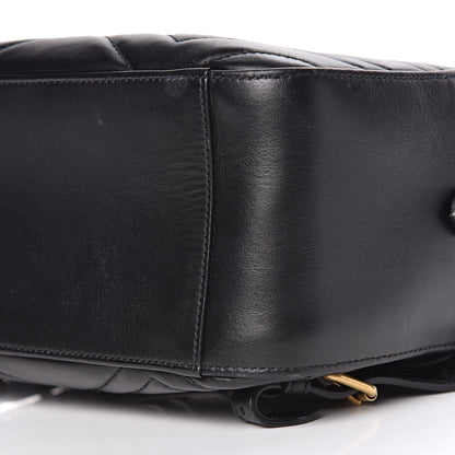 Gucci Calfskin Matelasse GG Marmont Backpack Black 12 of 12