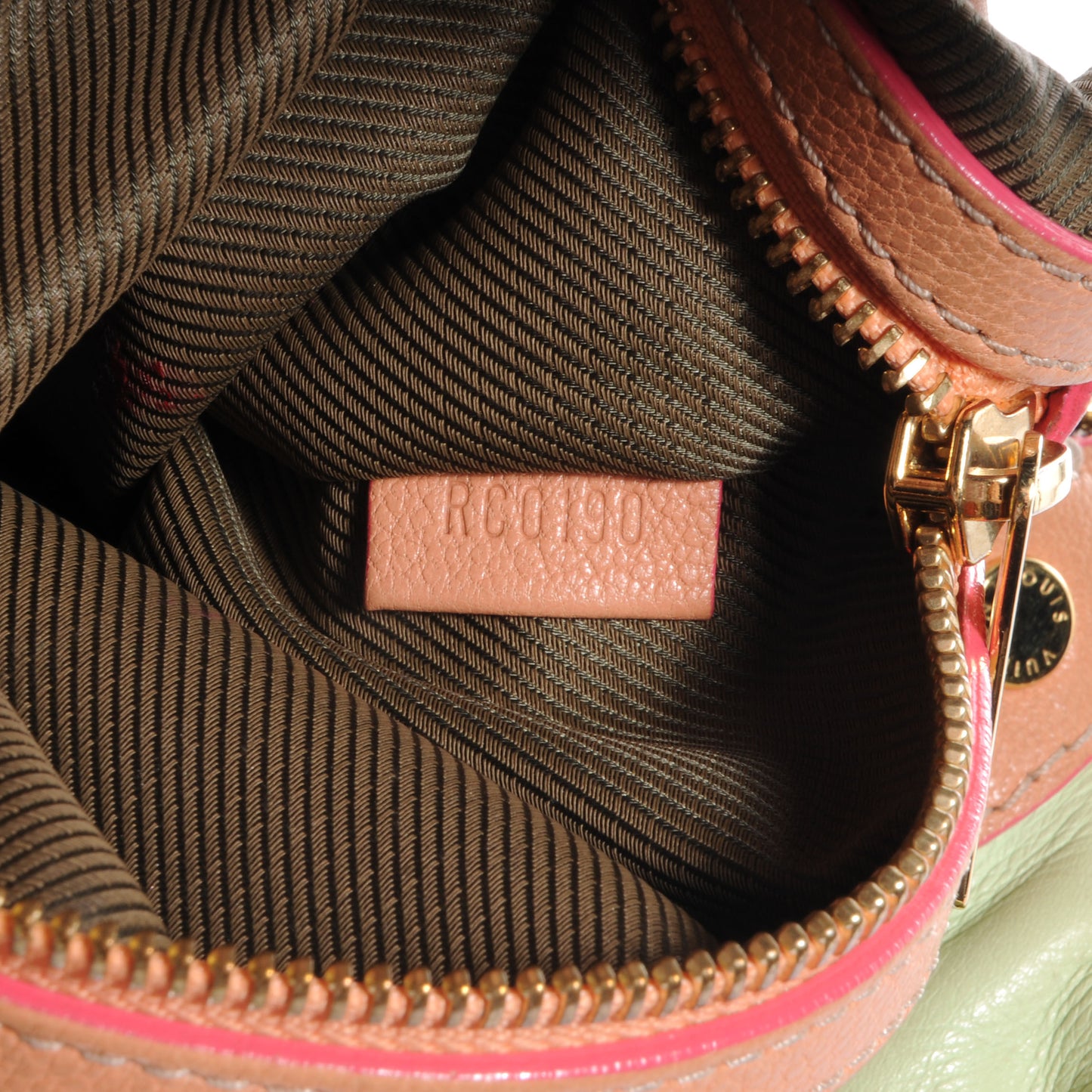 Monogram Leather Underground Duffle Bag Rose