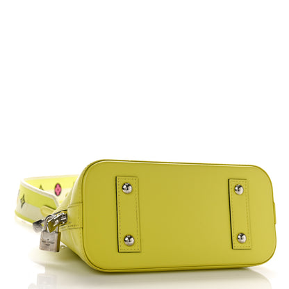 Louis Vuitton Epi Jacquard Alma BB Yellow Citron 4 of 9