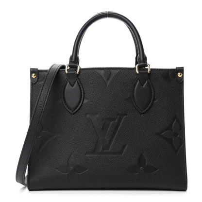Louis Vuitton Empreinte Monogram Giant Onthego PM Black 1 of 13