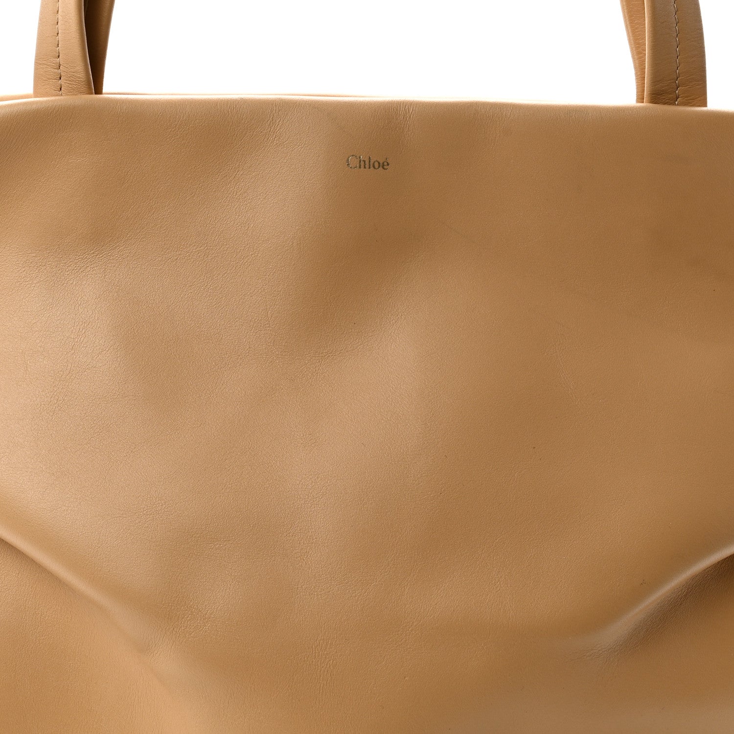 Chloe Calfskin Judy East West Tote Soft Tan 8 of 11