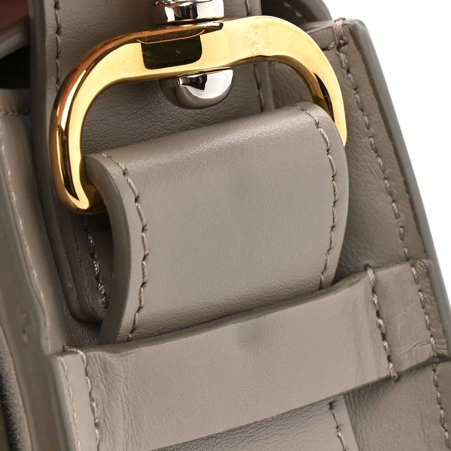 Chloe Calfskin Small Tess Bag Motty Grey 12 of 13