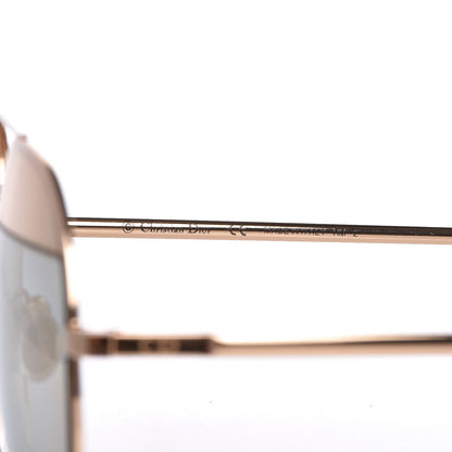 Christian Dior Split 1 Aviator Sunglasses Rose Gold 5 of 6