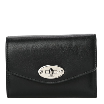 Mulberry Classic Grain Small Darley Wallet Black 1 of 12