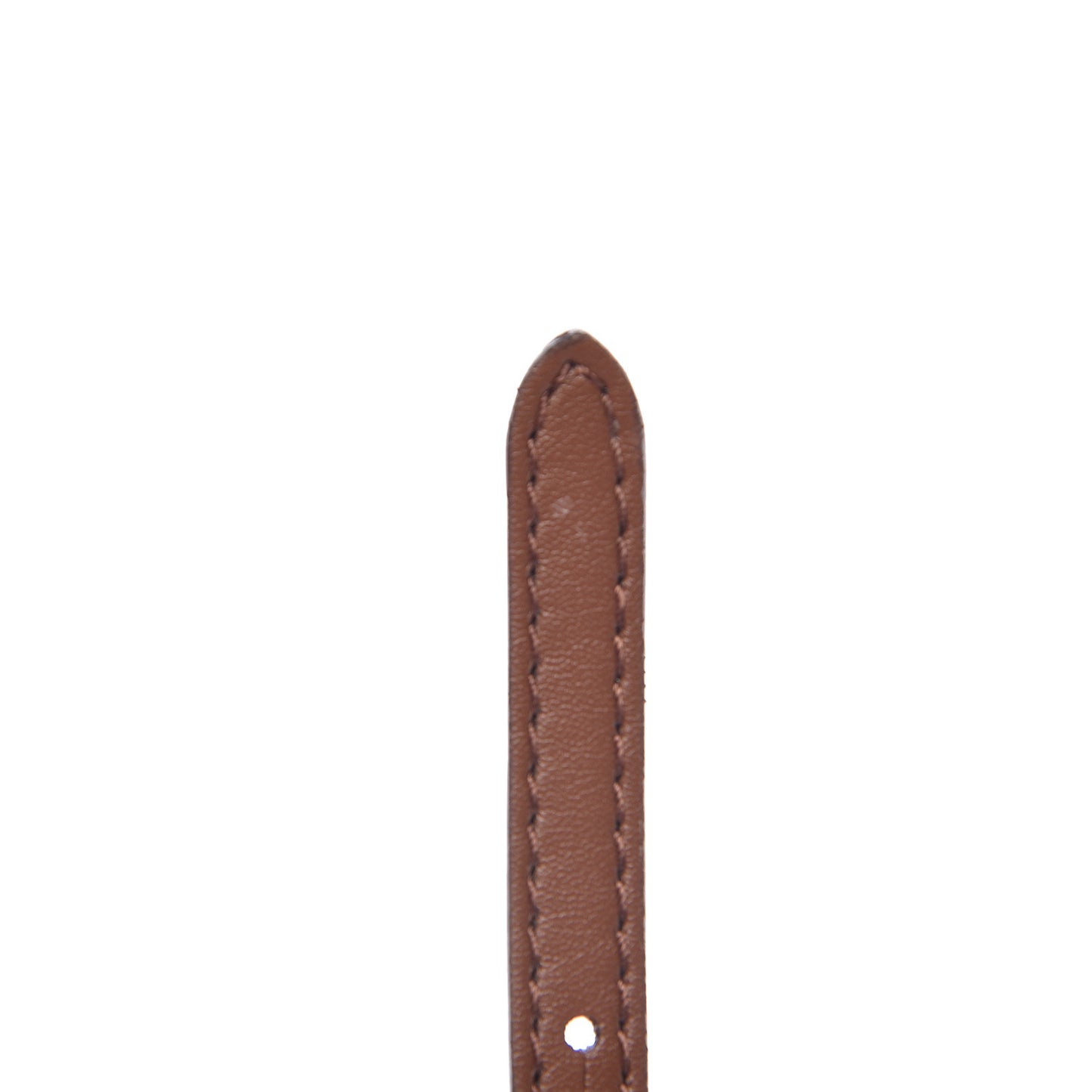 Perforated Eco Alter Nappa Mini Bucket Bag Brown