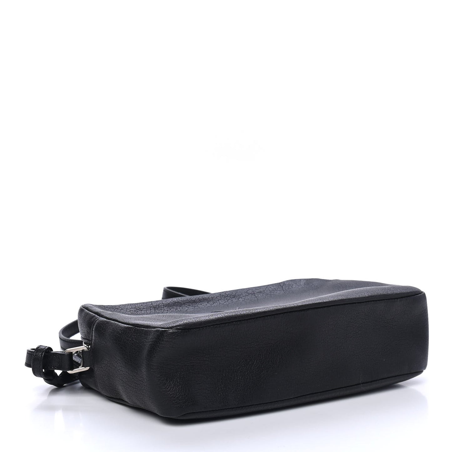 Lambskin Monogram Small Lou Camera Bag Black