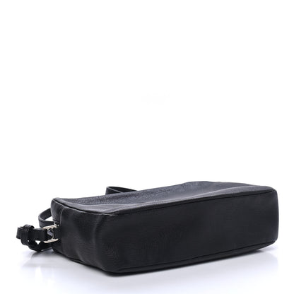 Saint Laurent Lambskin Monogram Small Lou Camera Bag Black 3 of 4