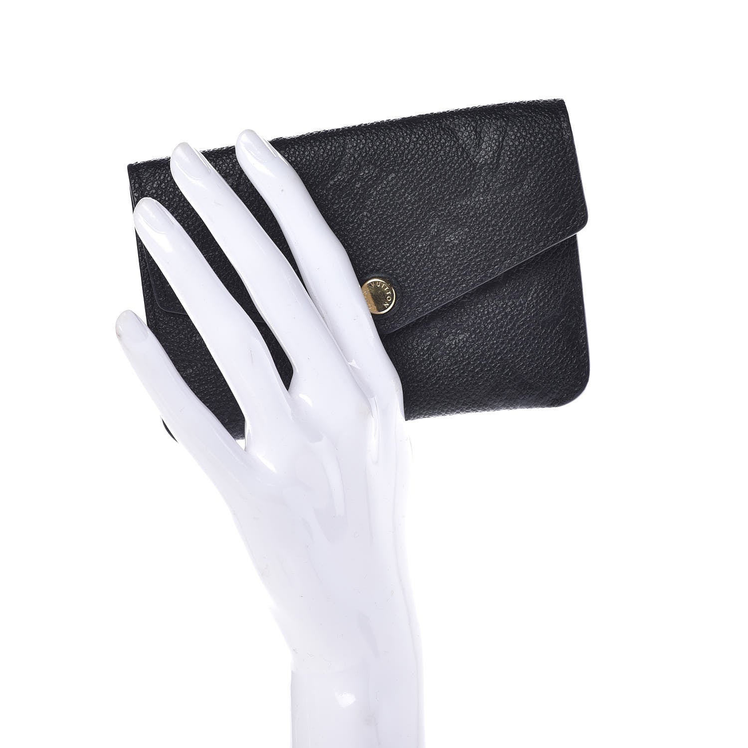 Louis Vuitton Empreinte Key Pouch Black 2 of 9