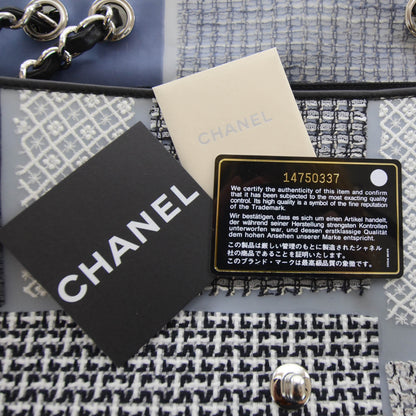 Chanel Patchwork Tweed Jumbo Flap 11 of 12