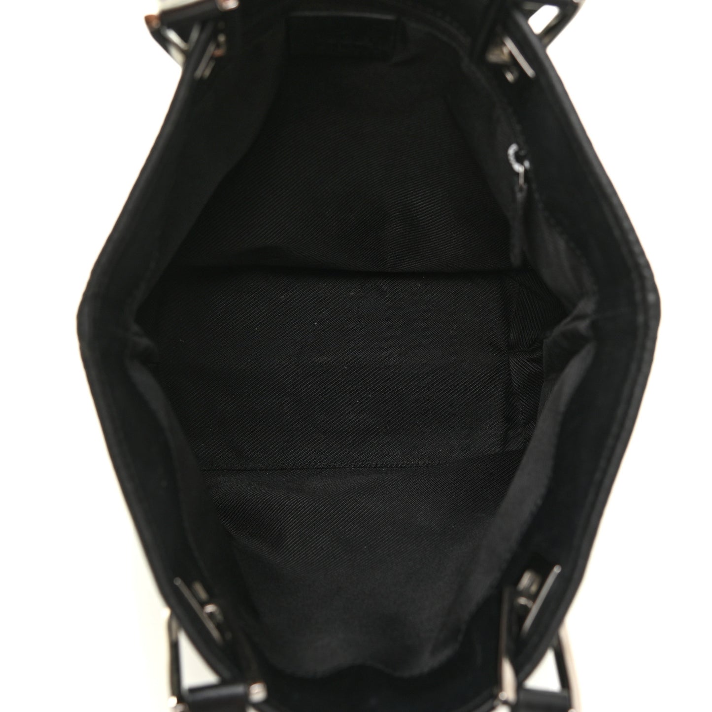 Monogram Small Bucket Tote Black